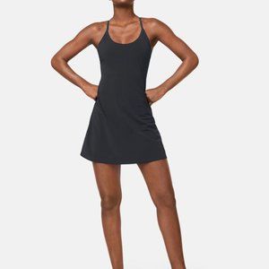 Outdoor Voices Exercise Dress in Black